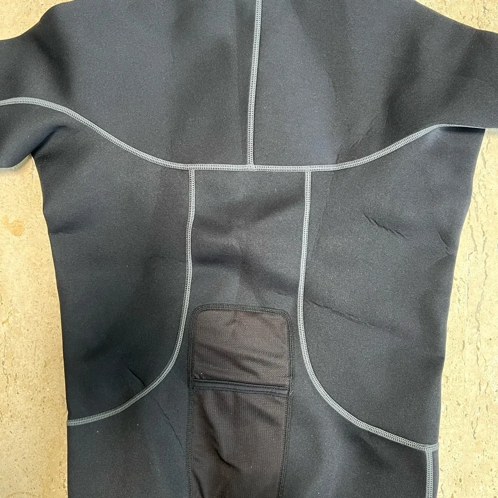 Hevto Men Wetsuit Tops and Vest 3/2mm Neoprene Jacket Size Small